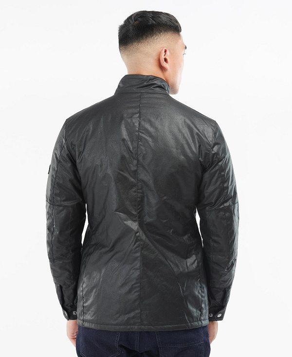 Barbour Duke Wax Jacket Black | BABO87176