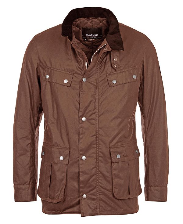 Barbour Duke Wax Jacket Brown | BABO87218