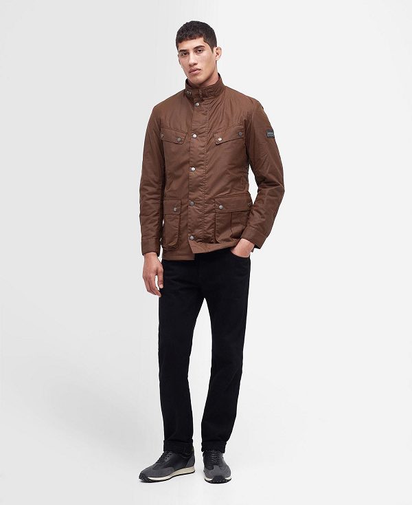 Barbour Duke Wax Jacket Brown | BABO87218