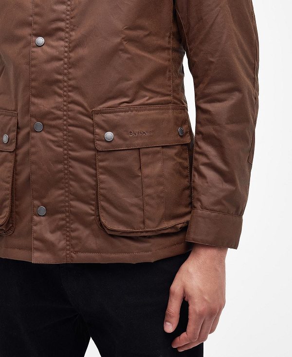 Barbour Duke Wax Jacket Brown | BABO87218