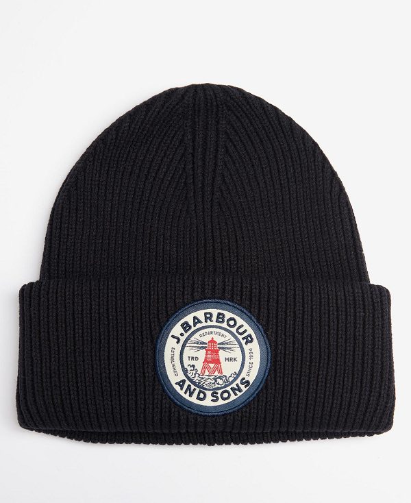 Barbour Dunford Beanie Classic Navy | BABO89056