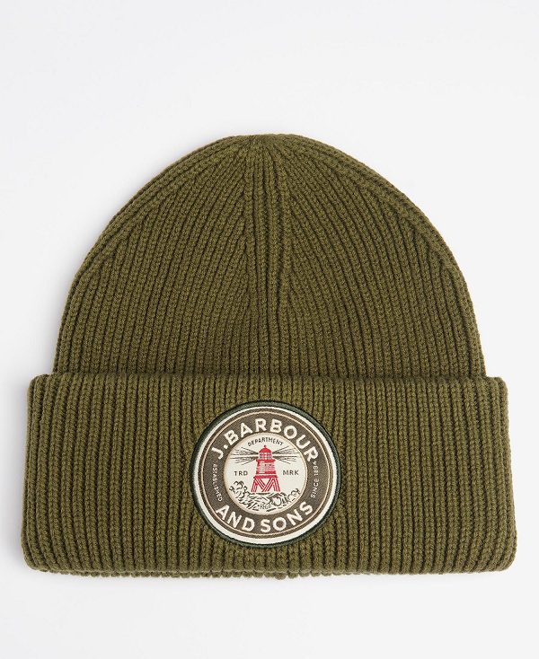 Barbour Dunford Beanie Green | BABO89055