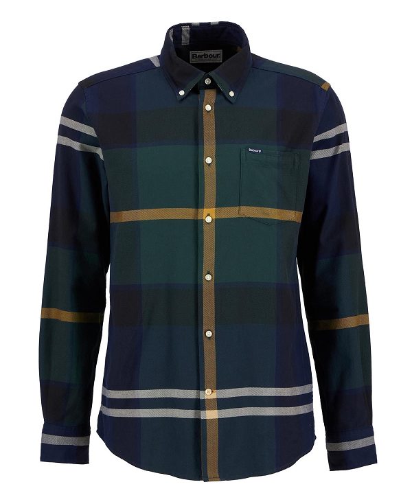 Barbour Dunoon Taillored Fit Shirt Multi | BABO87835