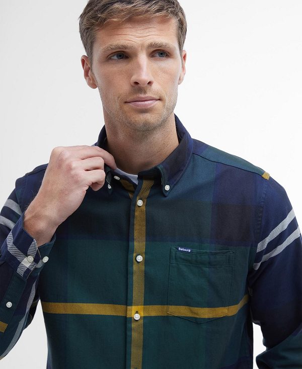 Barbour Dunoon Taillored Fit Shirt Multi | BABO87835