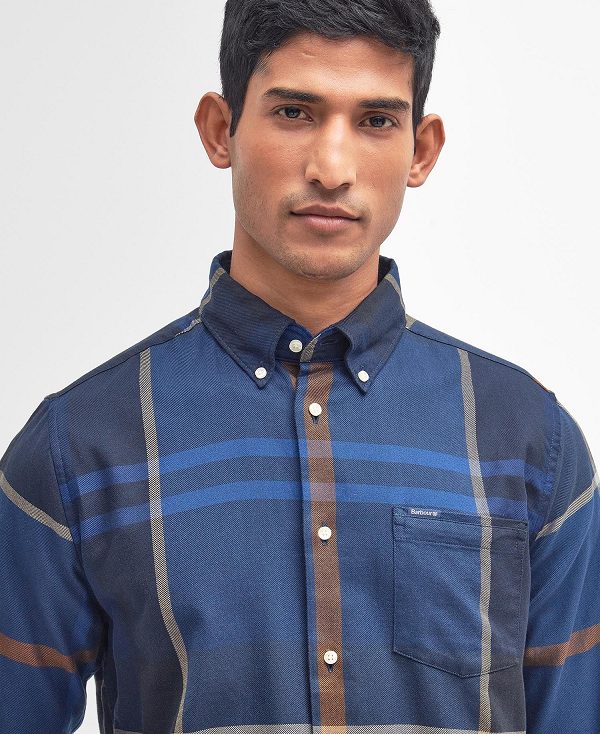 Barbour Dunoon Taillored Fit Shirt Multi | BABO87836