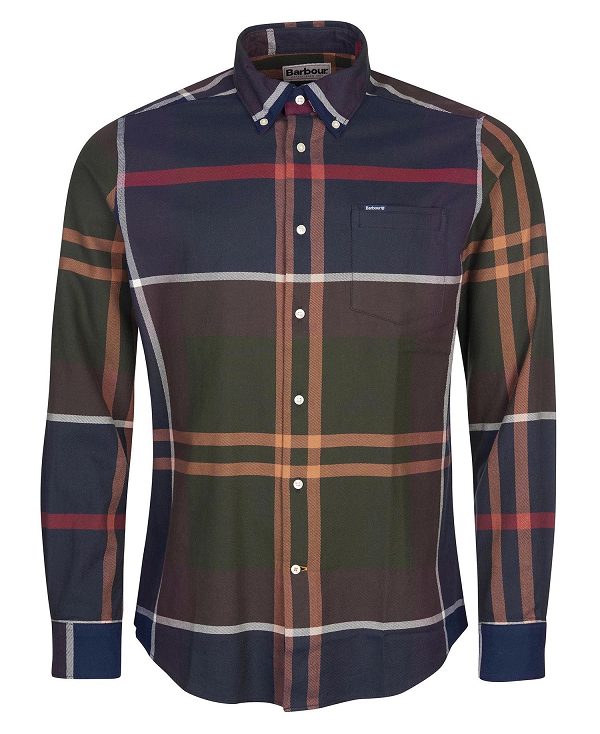 Barbour Dunoon Taillored Fit Shirt Multi | BABO87837