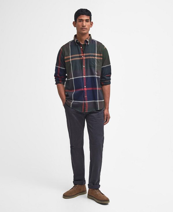 Barbour Dunoon Taillored Fit Shirt Multi | BABO87837