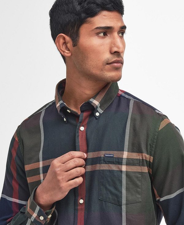 Barbour Dunoon Taillored Fit Shirt Multi | BABO87837