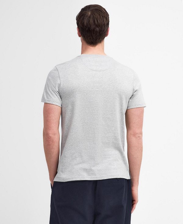 Barbour Durness Pocket T-shirt Grey | BABO88417