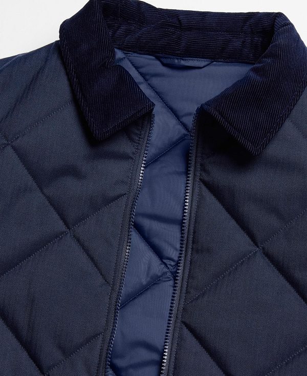 Barbour Easton Liddesdale Quilted Jacket Dark Navy | BABO87323