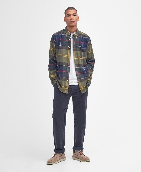 Barbour Edderton Tailored Shirt Classic Tartan | BABO87834