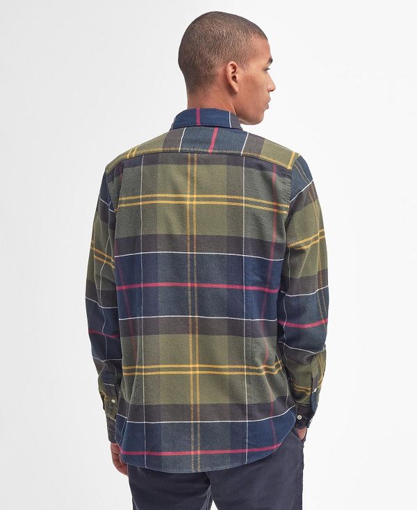 Barbour Edderton Tailored Shirt Classic Tartan | BABO87834