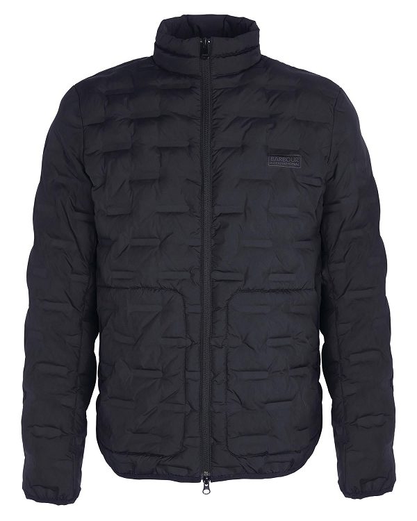 Barbour Edge Quilted Jacket Classic Black | BABO87339