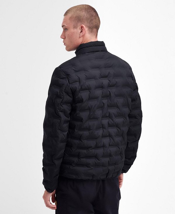 Barbour Edge Quilted Jacket Classic Black | BABO87339