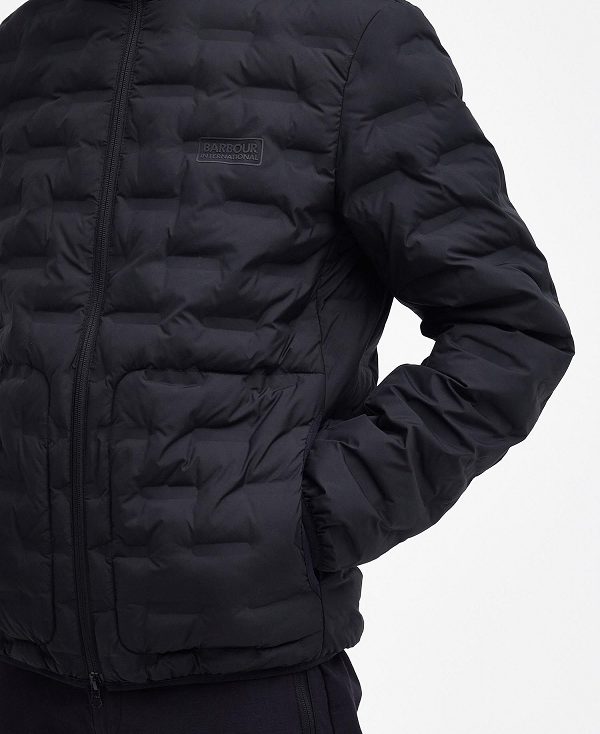 Barbour Edge Quilted Jacket Classic Black | BABO87339