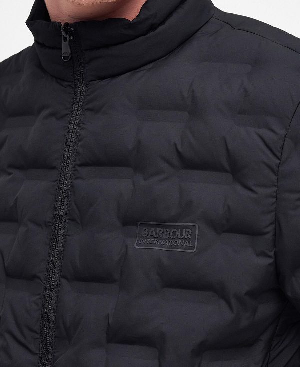 Barbour Edge Quilted Jacket Classic Black | BABO87339