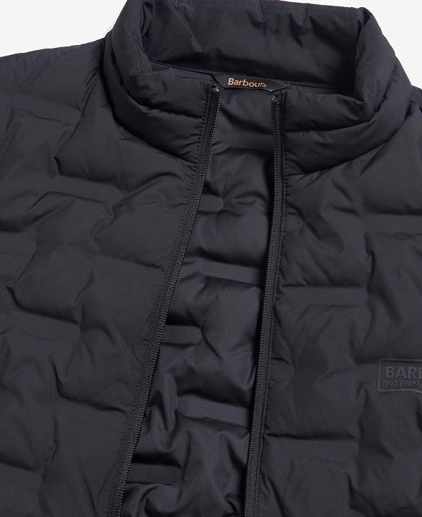 Barbour Edge Quilted Jacket Classic Black | BABO87339