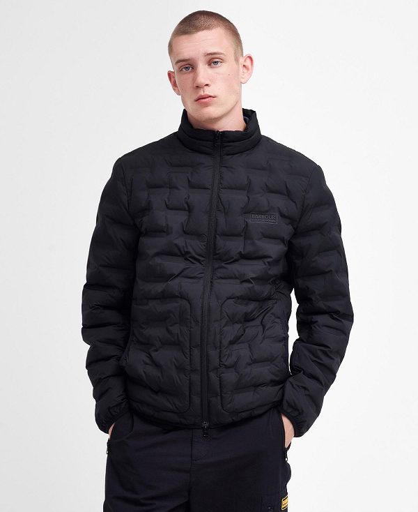 Barbour Edge Quilted Jacket Classic Black | BABO87339