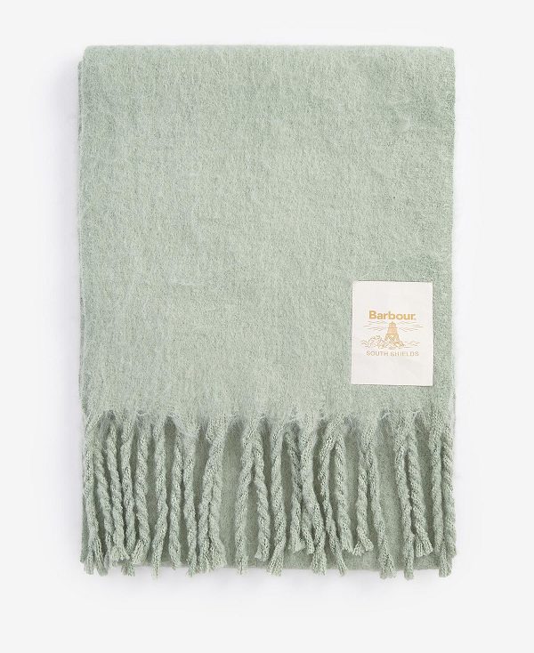 Barbour Ellison Scarf Soft Mint | BABO90110