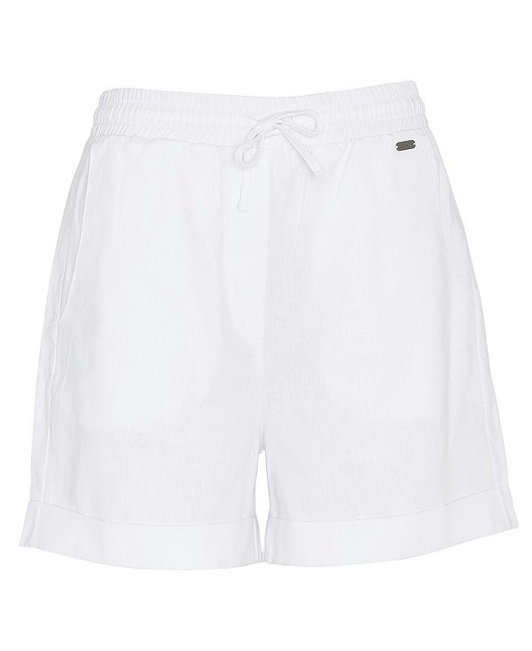 Barbour Elsden Shorts Classic White | BABO89836