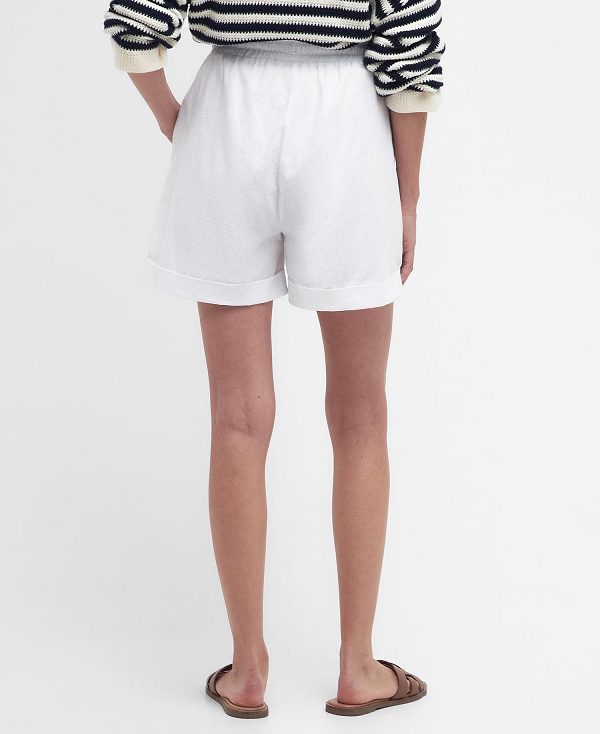 Barbour Elsden Shorts Classic White | BABO89836