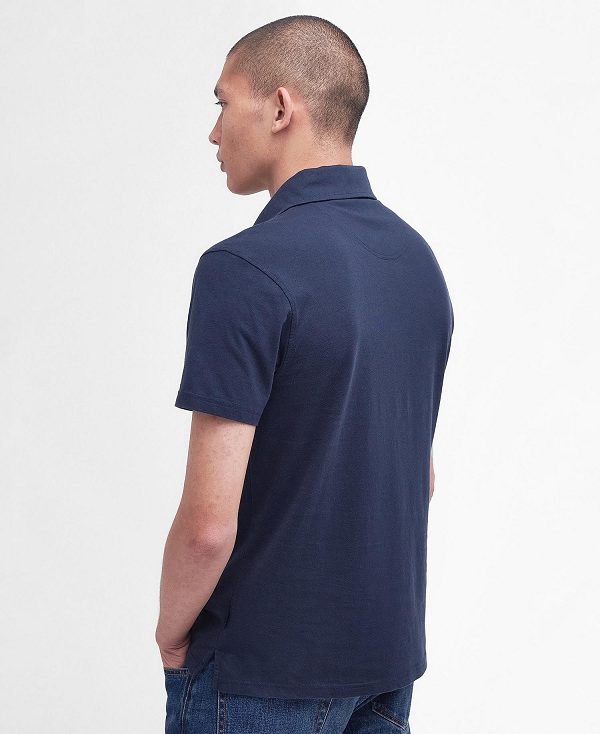 Barbour Elsdon Polo Shirt Navy | BABO88059