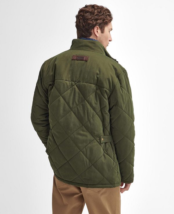 Barbour Elter Quilted Jacket Olive | BABO87370