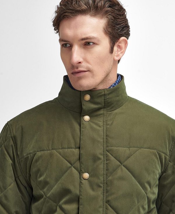 Barbour Elter Quilted Jacket Olive | BABO87370