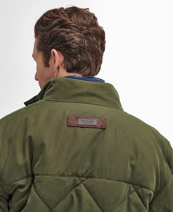 Barbour Elter Quilted Jacket Olive | BABO87370