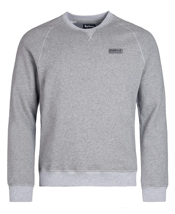 Barbour Essential Logo Sweatshirt Grey | BABO88428