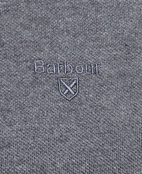 Barbour Essential Long-sleeve Polo Shirt Grey | BABO88233