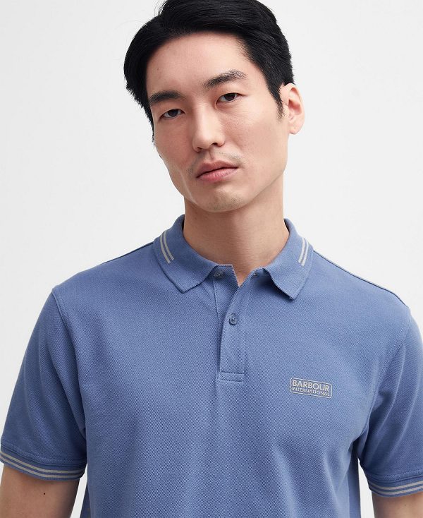 Barbour Essential Polo Shirt Blue | BABO88065