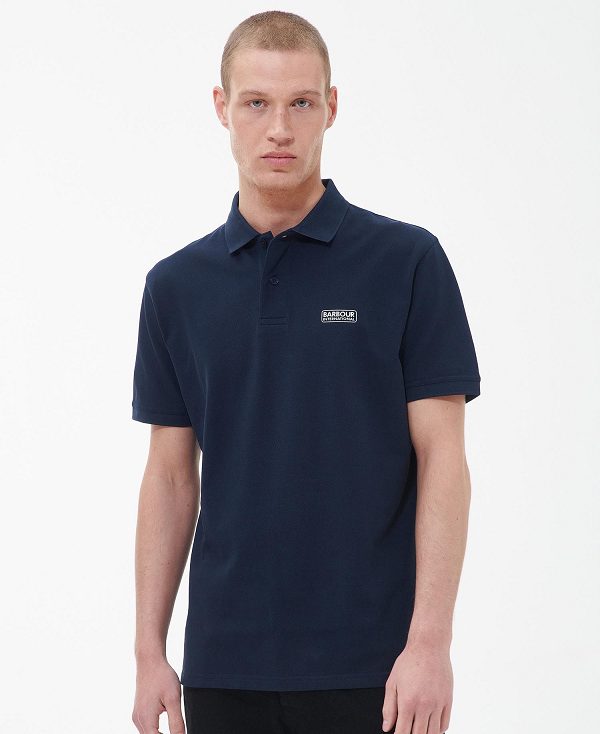 Barbour Essential Polo Shirt Classic Black | BABO88054