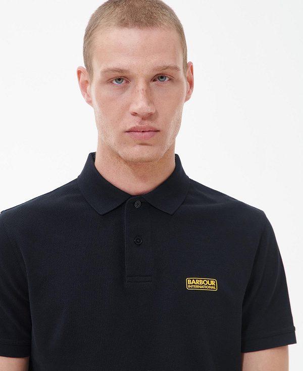 Barbour Essential Polo Shirt Yellow Haze | BABO88053