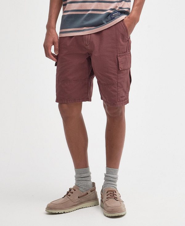 Barbour Essential Ripstop Cargo Shorts Desert Clay | BABO88796