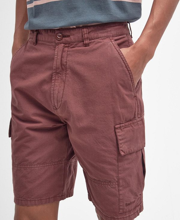 Barbour Essential Ripstop Cargo Shorts Desert Clay | BABO88796