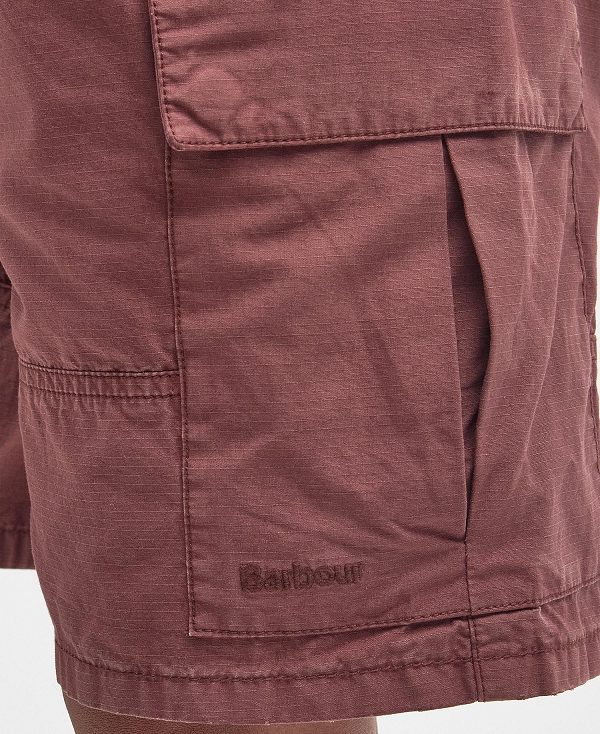 Barbour Essential Ripstop Cargo Shorts Desert Clay | BABO88796