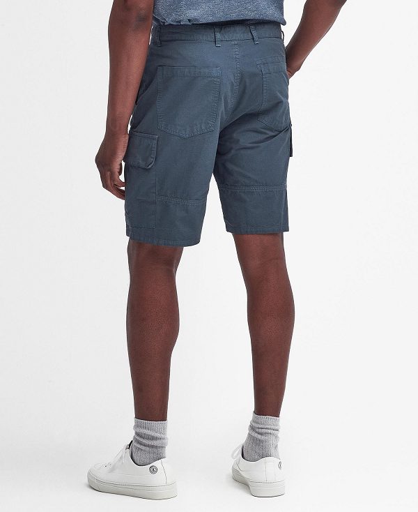 Barbour Essential Ripstop Cargo Shorts Dark Slate | BABO88800