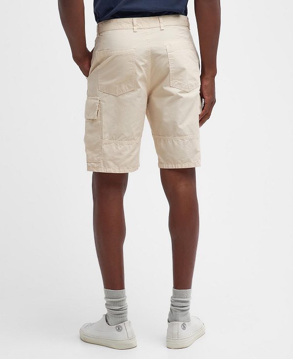 Barbour Essential Ripstop Cargo Shorts Fog | BABO88783