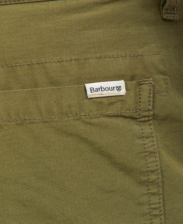 Barbour Essential Ripstop Cargo Shorts Ivy Green | BABO88743