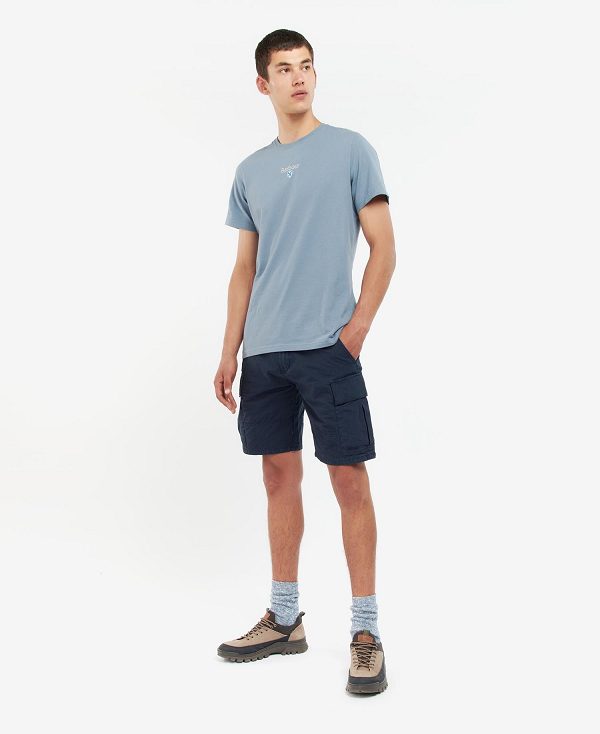 Barbour Essential Ripstop Cargo Shorts Navy | BABO88748