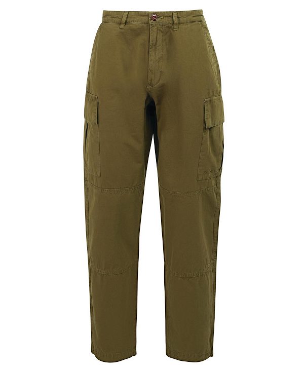 Barbour Essential Ripstop Cargo Trousers Ivy Green | BABO88738