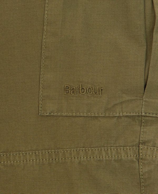 Barbour Essential Ripstop Cargo Trousers Ivy Green | BABO88738