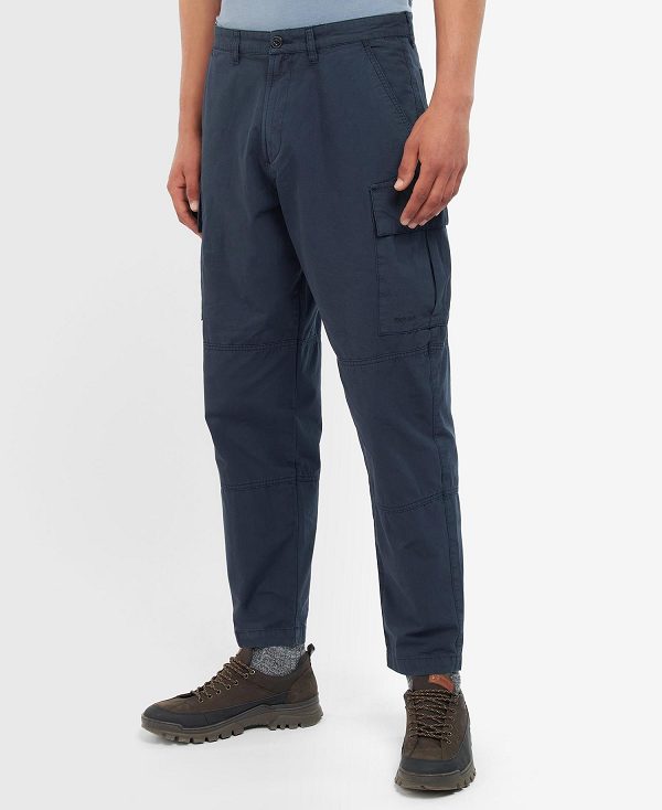 Barbour Essential Ripstop Cargo Trousers Classic Navy | BABO88756