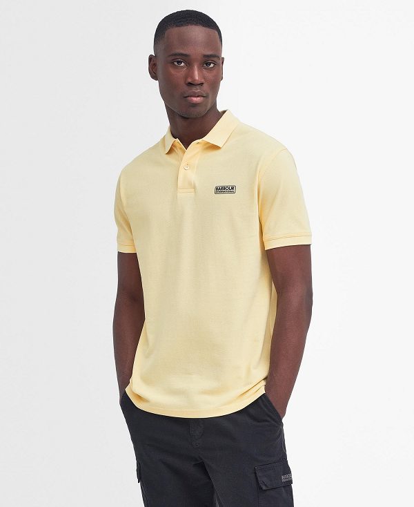 Barbour Essential Short-sleeved Polo Shirt Classic Black | BABO88202