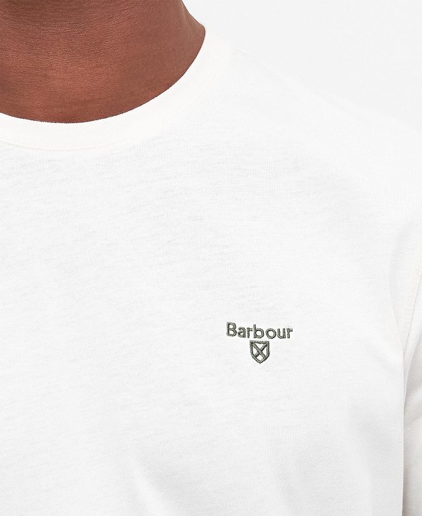 Barbour Essential Sports T-shirt Black | BABO88318