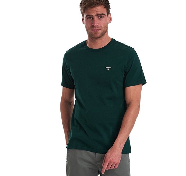 Barbour Essential Sports T-shirt Cabernet | BABO88382