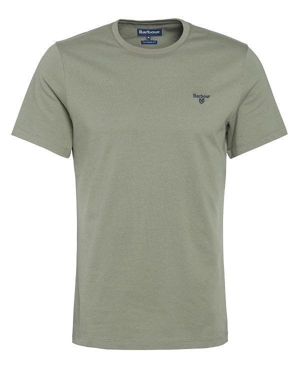 Barbour Essential Sports T-shirt Green | BABO88325