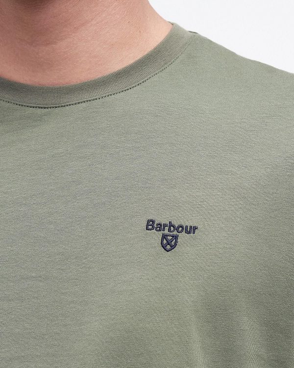 Barbour Essential Sports T-shirt Green | BABO88325