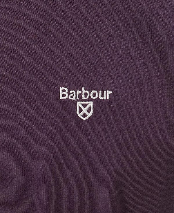 Barbour Essential Sports T-shirt Purple | BABO88390